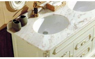 美式橡木浴室柜组合落地洗脸盆池洗手台实木洗漱台卫生间
