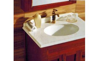 卫浴美式橡木浴室柜组合落地式洗脸洗手面盆池实木洗漱台盆卫生间