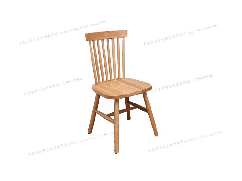 高档餐椅快餐店餐椅酒店餐椅咖啡店餐椅面包店餐椅实木餐椅ftsucy-001