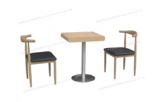 奶茶店餐桌椅咖啡店餐桌椅汉堡店餐桌椅情侣用餐桌椅