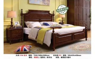 现代新中式木白色储物床双人床实木主卧床成都卧室床