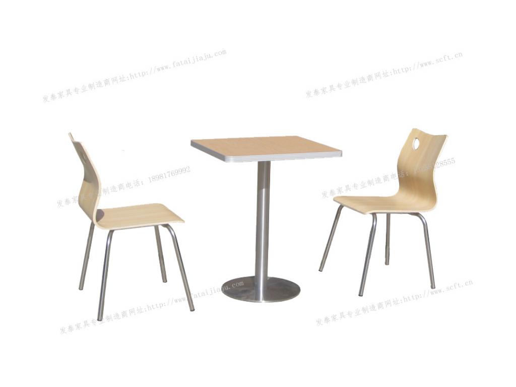 两人位餐桌椅情侣快餐桌椅汉堡店桌椅咖啡店桌椅咖啡店桌椅
