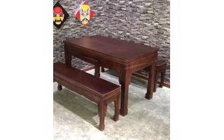 实木餐桌椅实木凳子火锅桌椅fthgz-066