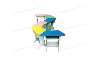 小学生校用家用培训班辅导班专用课桌椅支持定制 可调节课桌椅ftkzy2-021