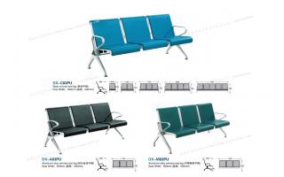 椅等候沙发椅机场排椅不锈钢椅椅候诊三人公共连排输液座椅椅位f...