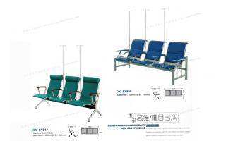 椅等候沙发椅机场排椅不锈钢椅椅候诊三人公共连排输液座椅椅位f...